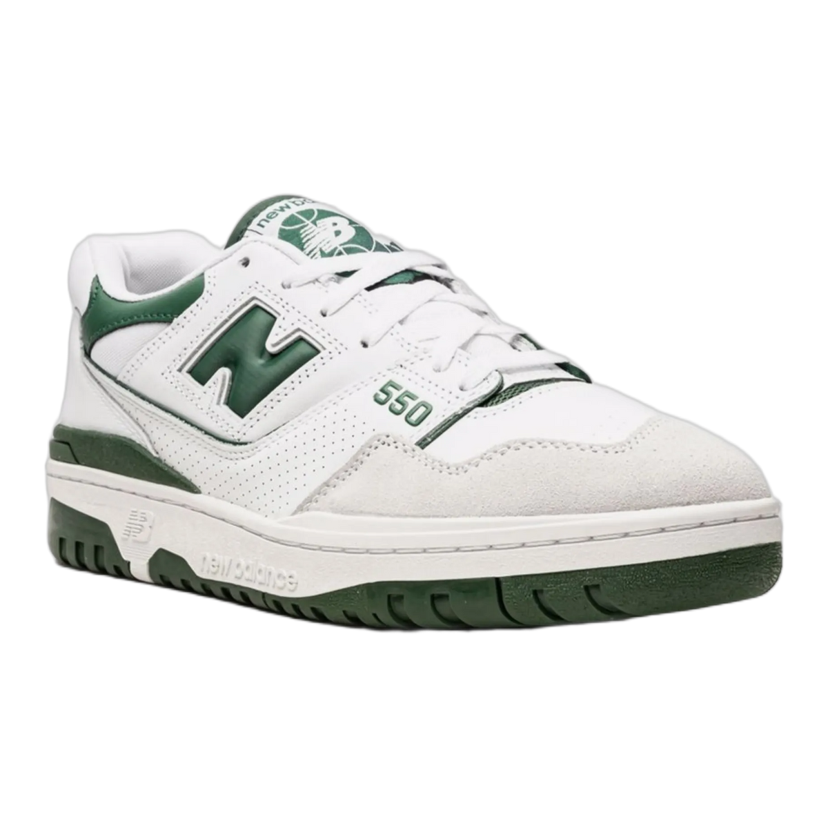 New Balance 550 White Green Side BB550WT1