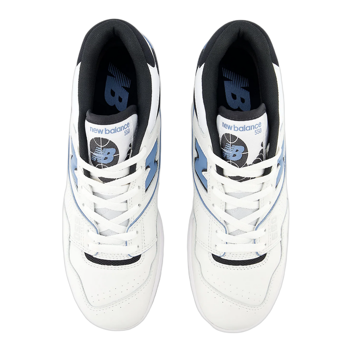New Balance 550 White Heron Blue Grey Matter Oben BB550ESF