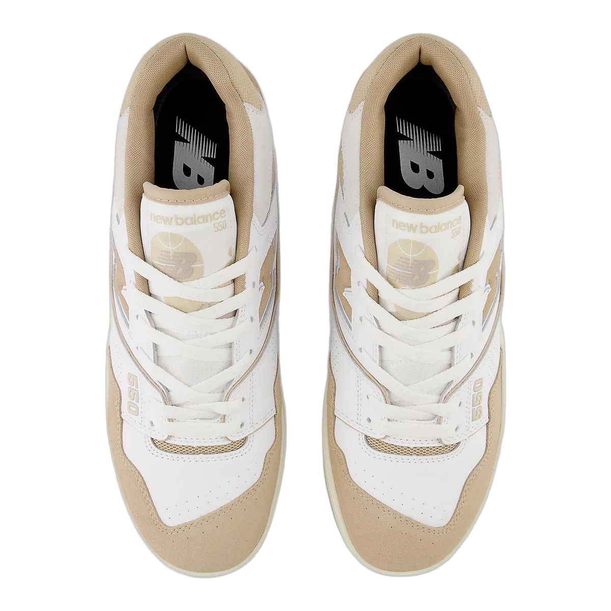 New Balance 550 White Incense Driftwood Oben BB550NEC