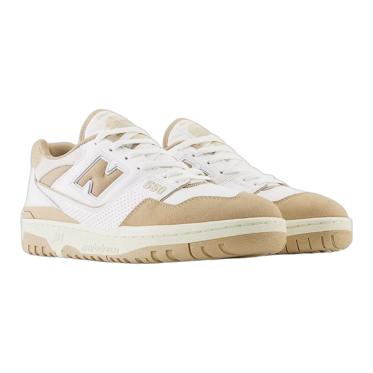 New Balance 550 White Incense Driftwood Side BB550NEC