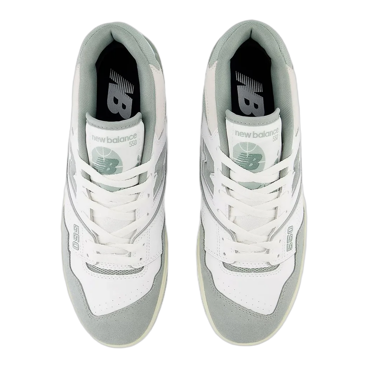 New Balance 550 White Juniper Oben BB550NED