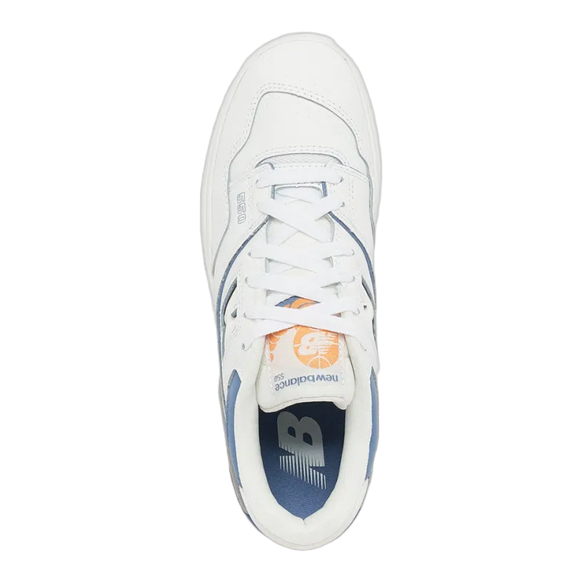 New Balance 550 White Mercury Blue (GS) Oben GSB550WB