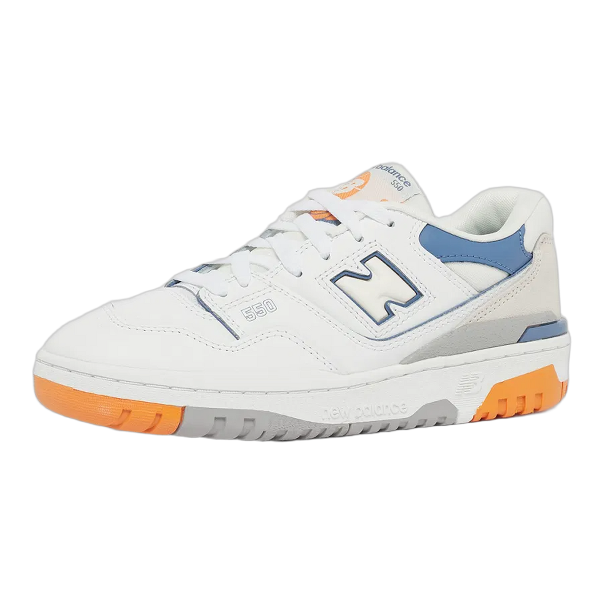New Balance 550 White Mercury Blue (GS) Side GSB550WB