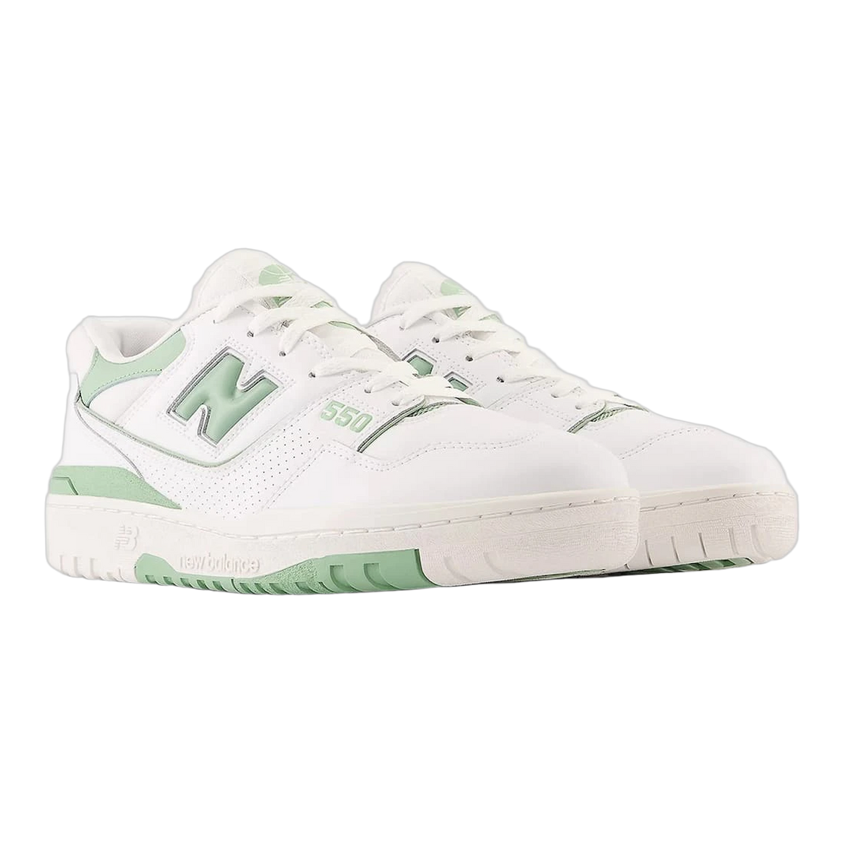 New Balance 550 White Mint Green Side BB550FS1