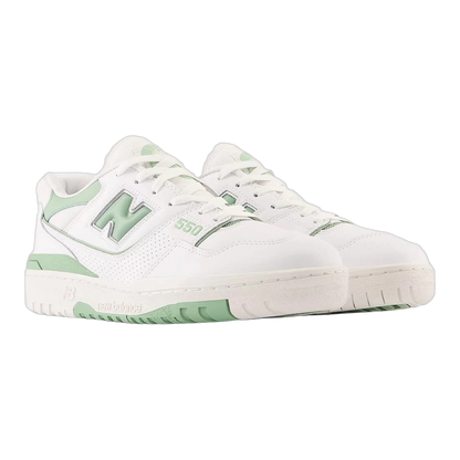 New Balance 550 White Mint Green Side BB550FS1