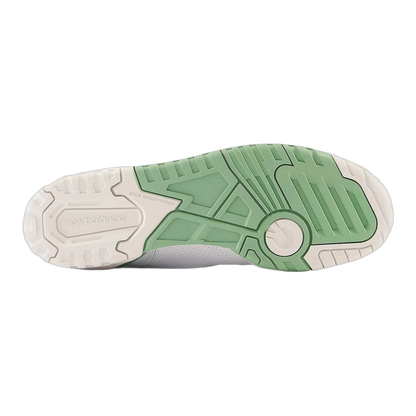 New Balance 550 White Mint Green Sohle BB550FS1