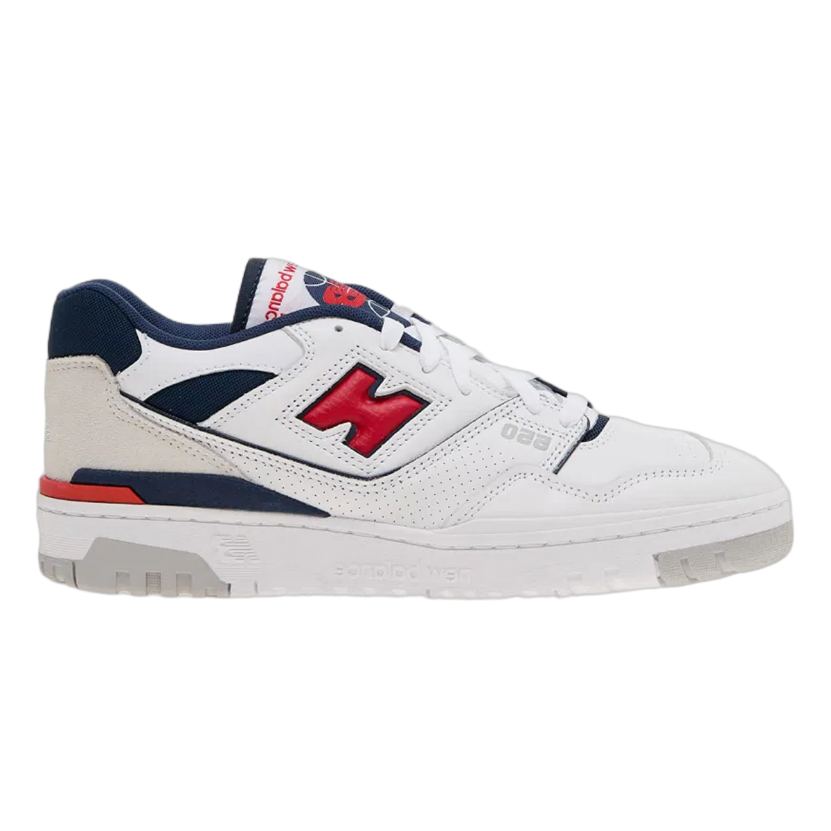 New Balance 550 White Navy Red BB550ESD