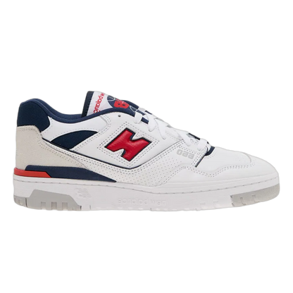New Balance 550 White Navy Red BB550ESD