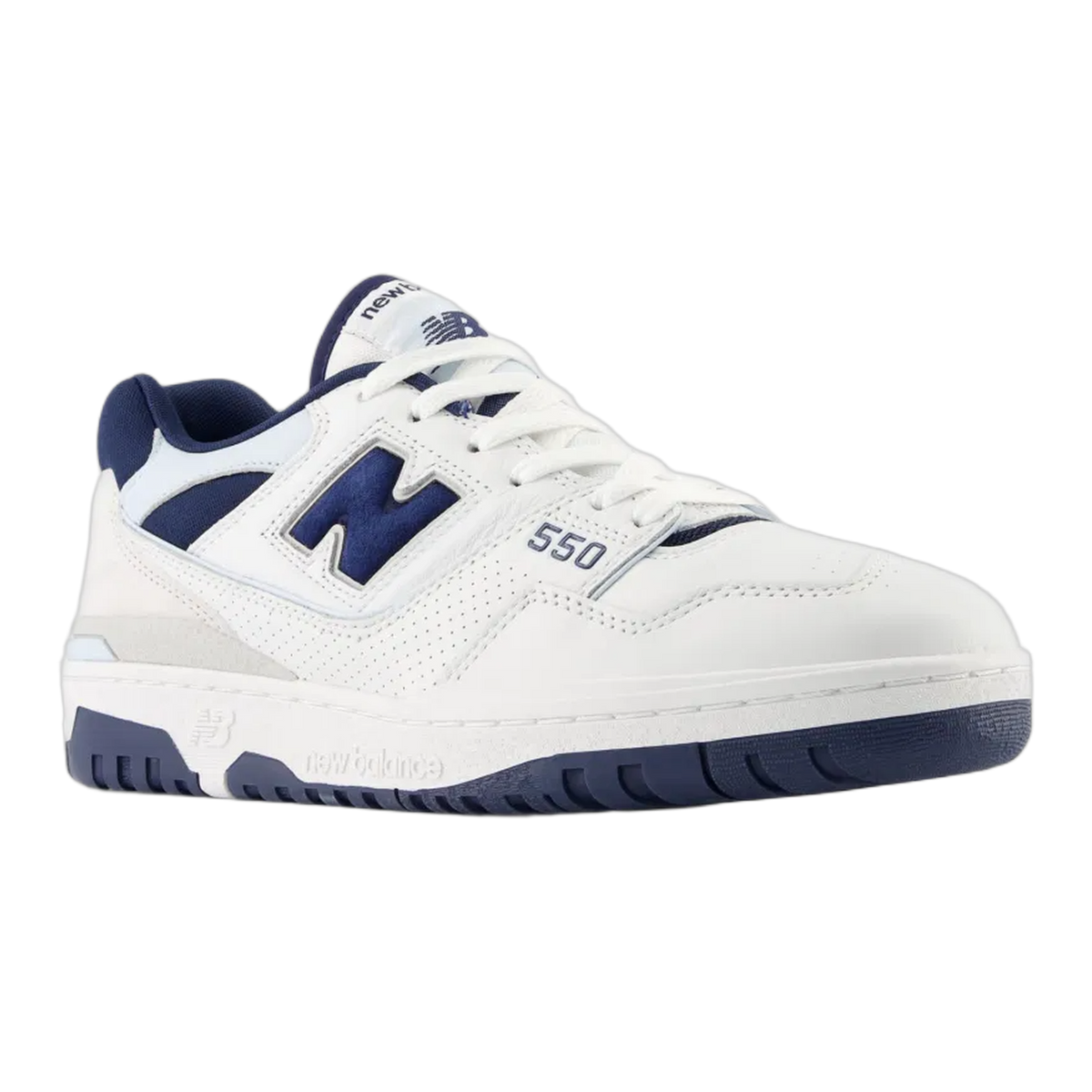 New Balance 550 White NB Navy Side BB550NQB