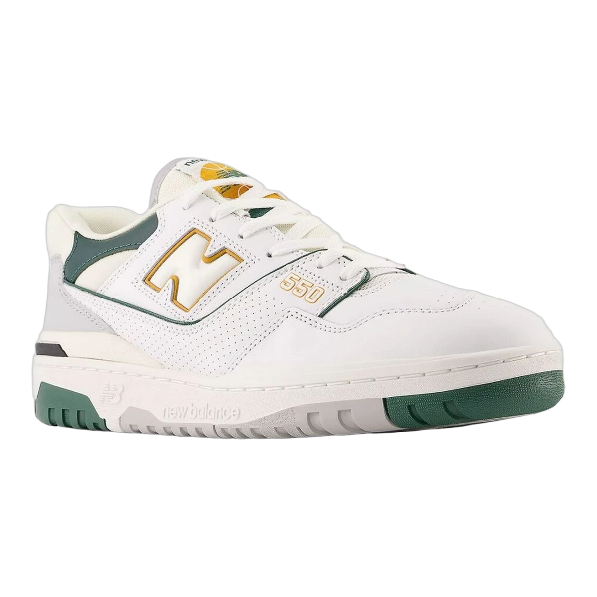 New Balance 550 White Nightwatch Green Side BB550PWC