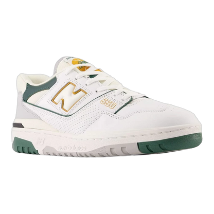 New Balance 550 White Nightwatch Green Side BB550PWC