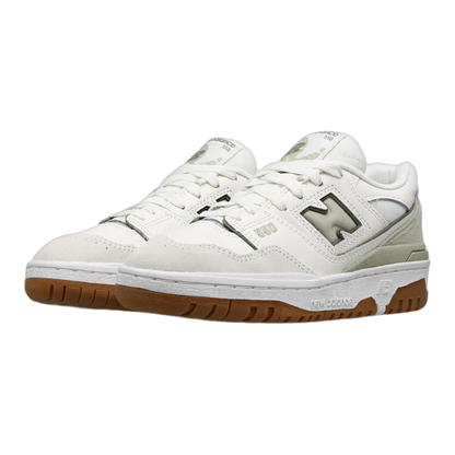 New Balance 550 White Olive Gum (GS) Side
