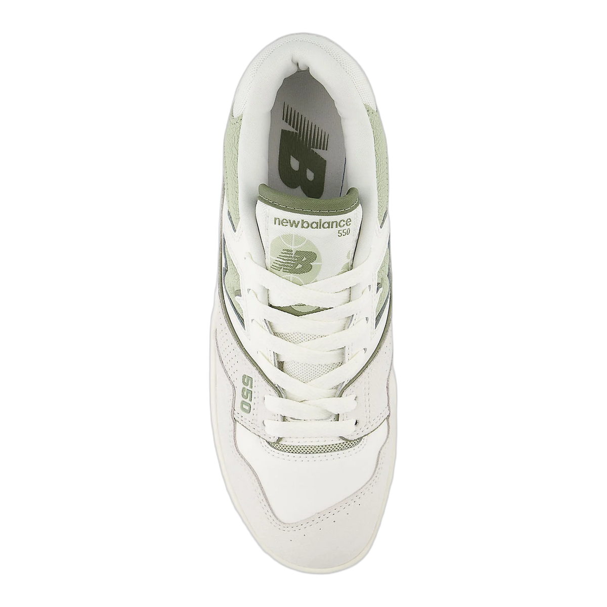 New Balance 550 White Olive Gum (W) Oben BBW550FO