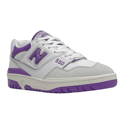 New Balance 550 White Purple Side BB550WR1