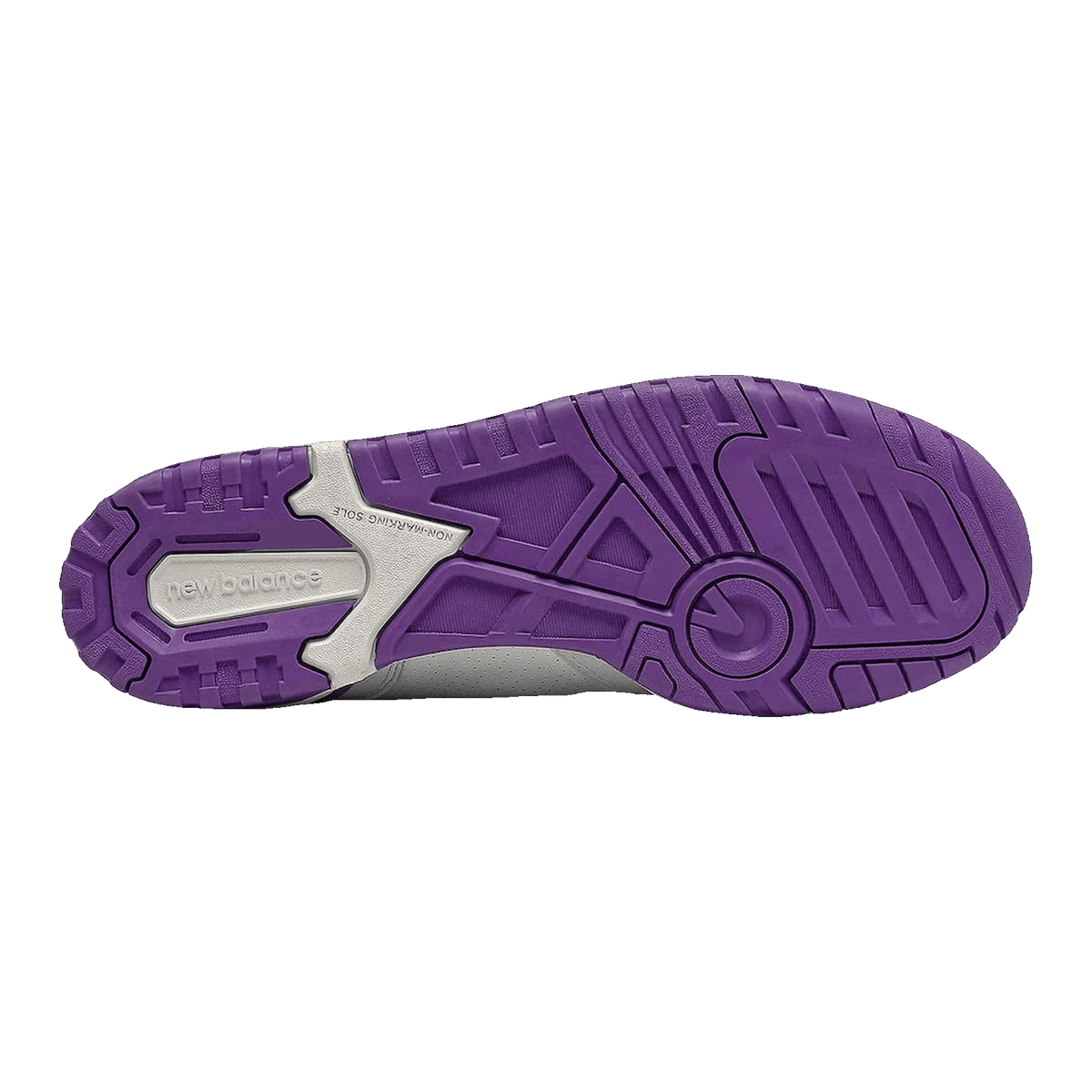 New Balance 550 White Purple Sohle BB550WR1