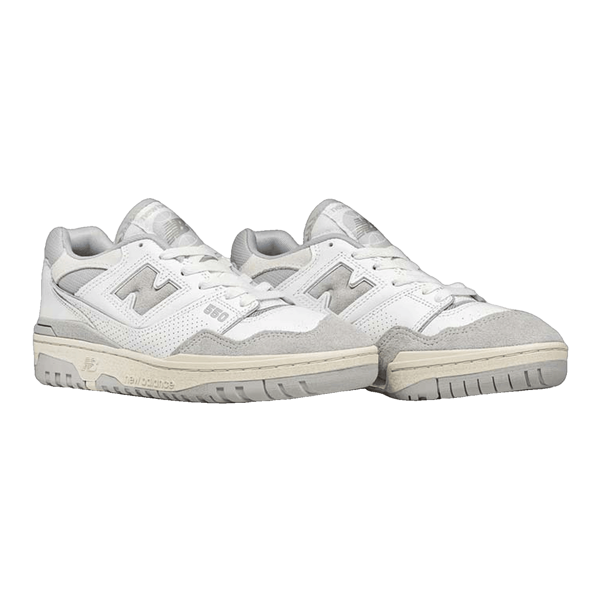 New Balance 550 White Rain Cloud Side BB550NEA