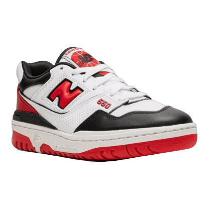 New Balance 550 White Red Black Side BB550HR1