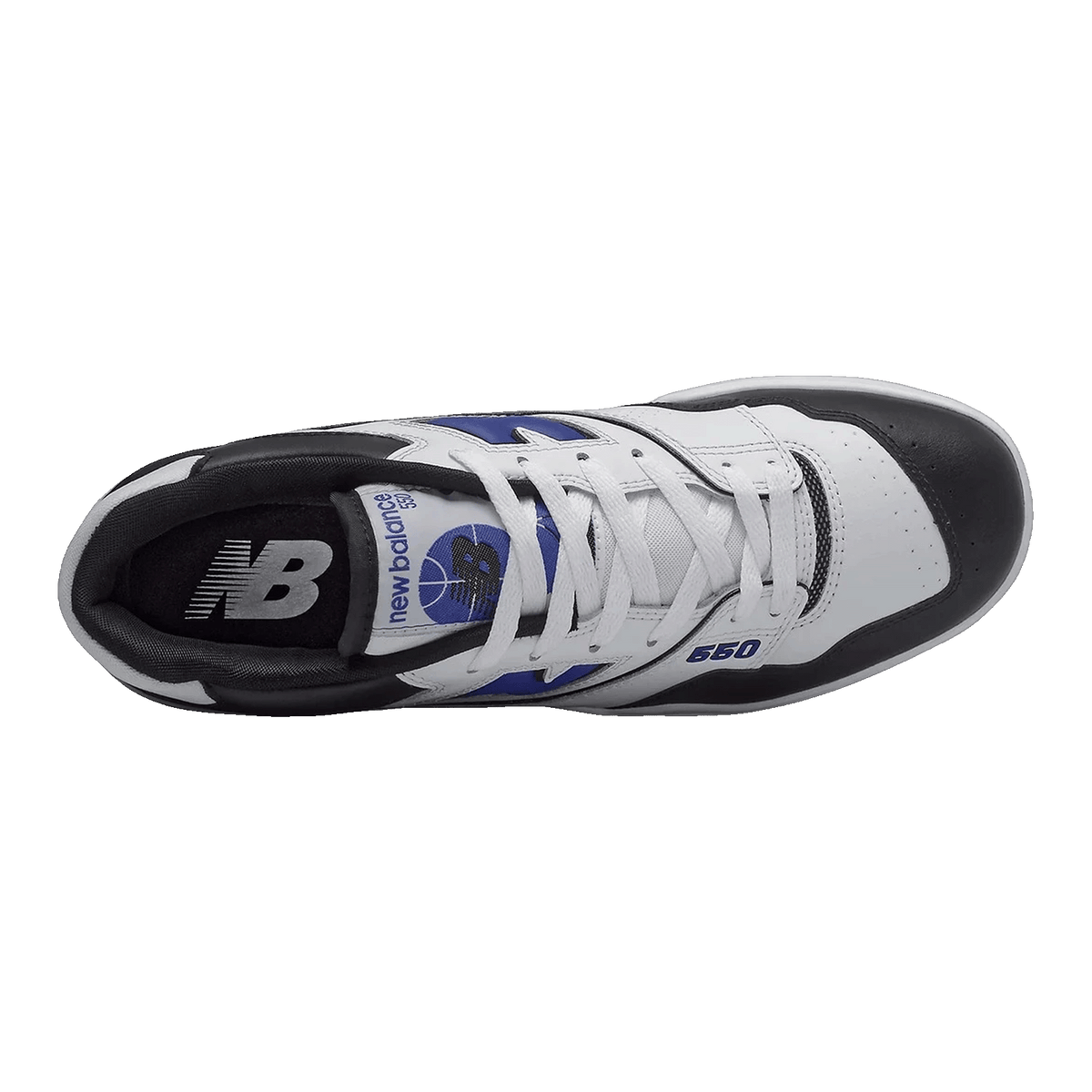 New Balance 550 White Royal Black Oben BB550HN1