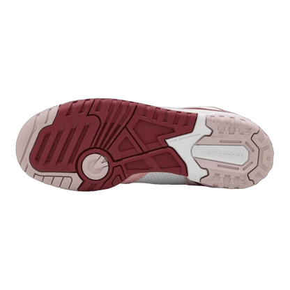 New Balance 550 White Scarlet (W) Sohle BBW550ZV