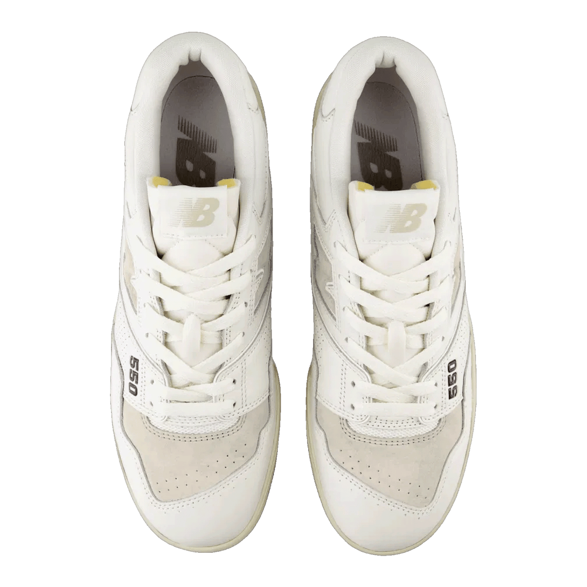 New Balance 550 White Timberwolf Oben BB550PWG