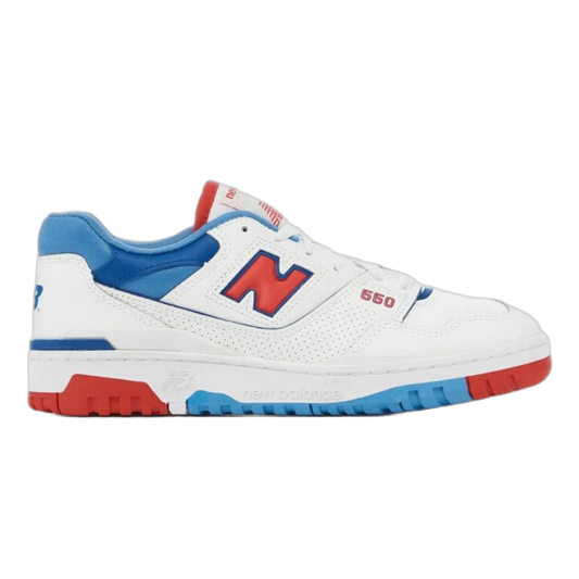 New Balance 550 White True Red Atlantic Blue BB550NCH