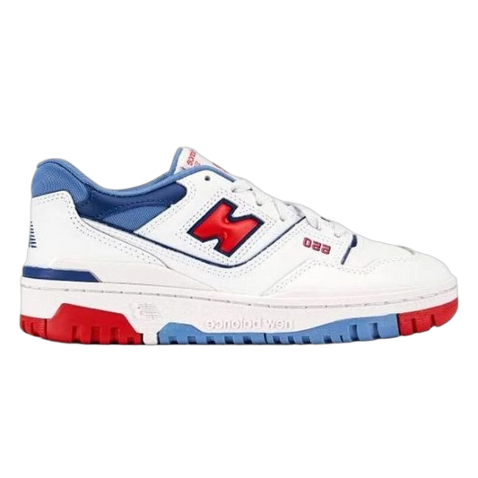 New Balance 550 White True Red Atlantic Blue (GS) GSB550CH