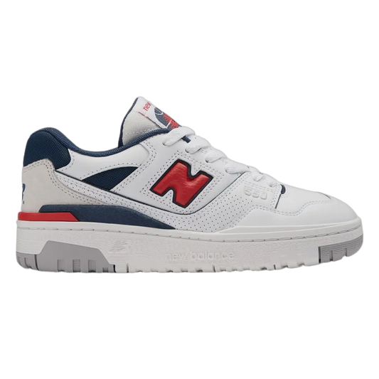 New Balance 550 White True Red (GS) GSB550ED