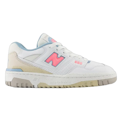 New Balance 550 White Ultra Pink (GS) GSB550EP