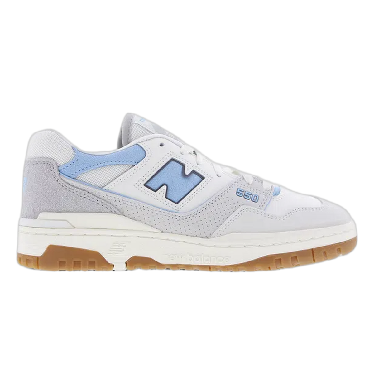 New Balance 550 White University Blue Grey Gum BB550FCB