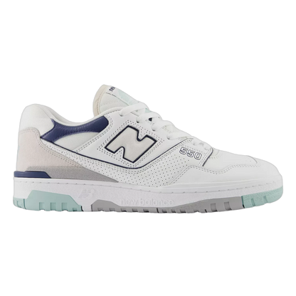 New Balance 550 White Winter Fog Navy BB550WCA