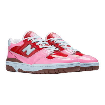 New Balance 550 Y2K Patent Leather Pack Red Pink Side BB550YKC