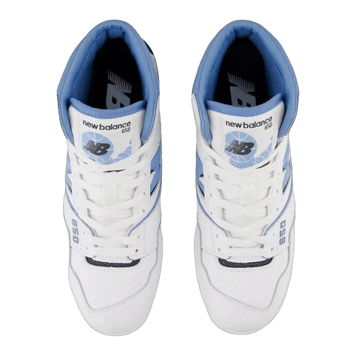 New Balance 650 White Heritage Blue Oben BB650RCK