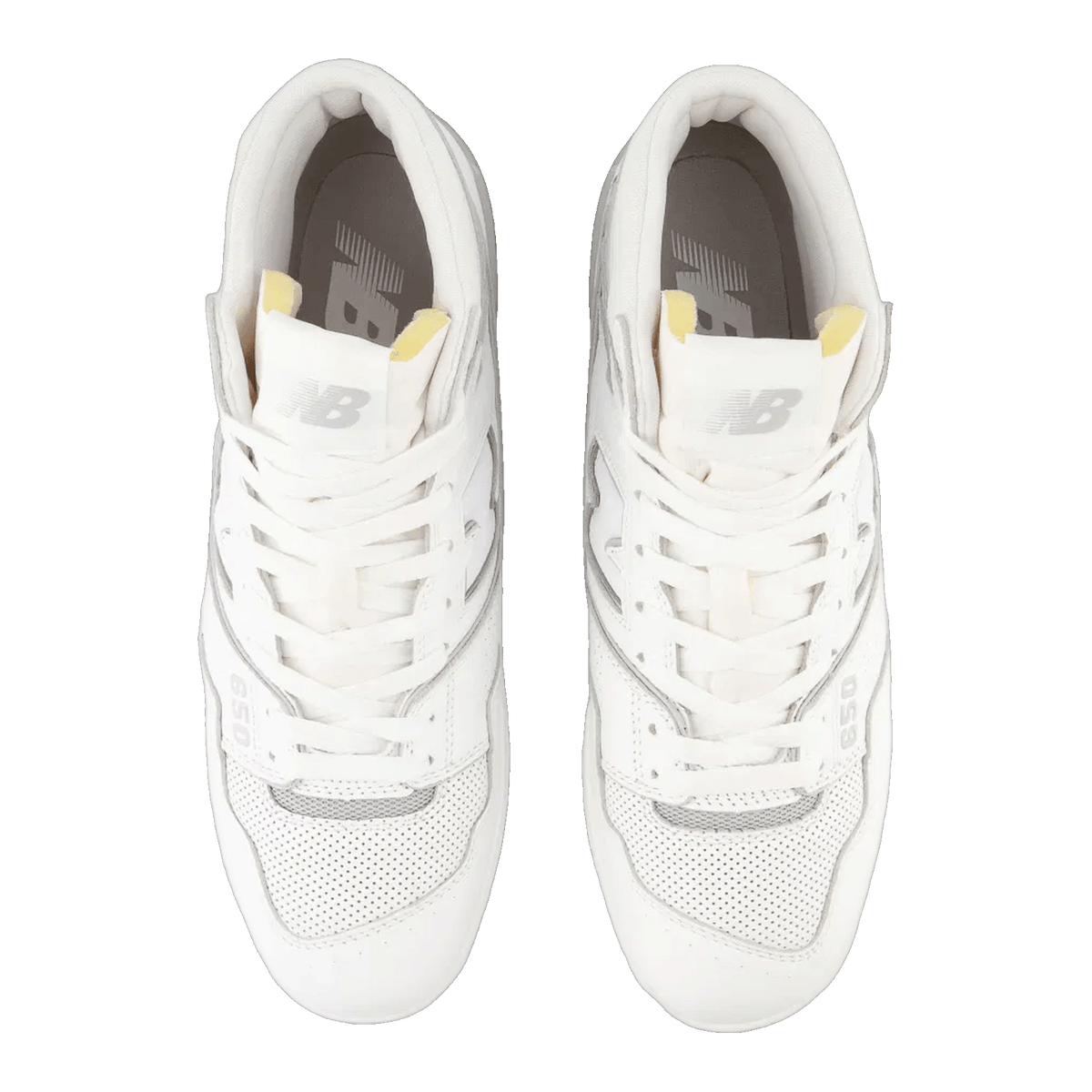 New Balance 650 White Raincloud Oben BB650RVW