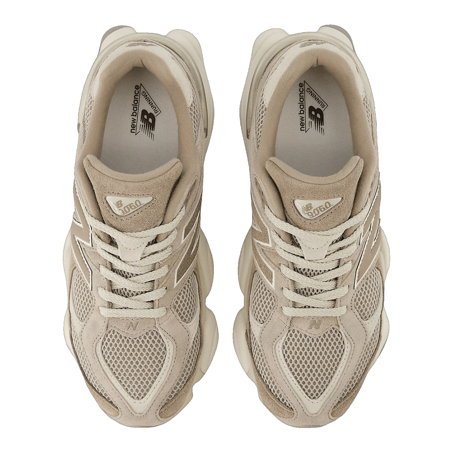 New Balance 9060 Arid Stone Mushroom Oben