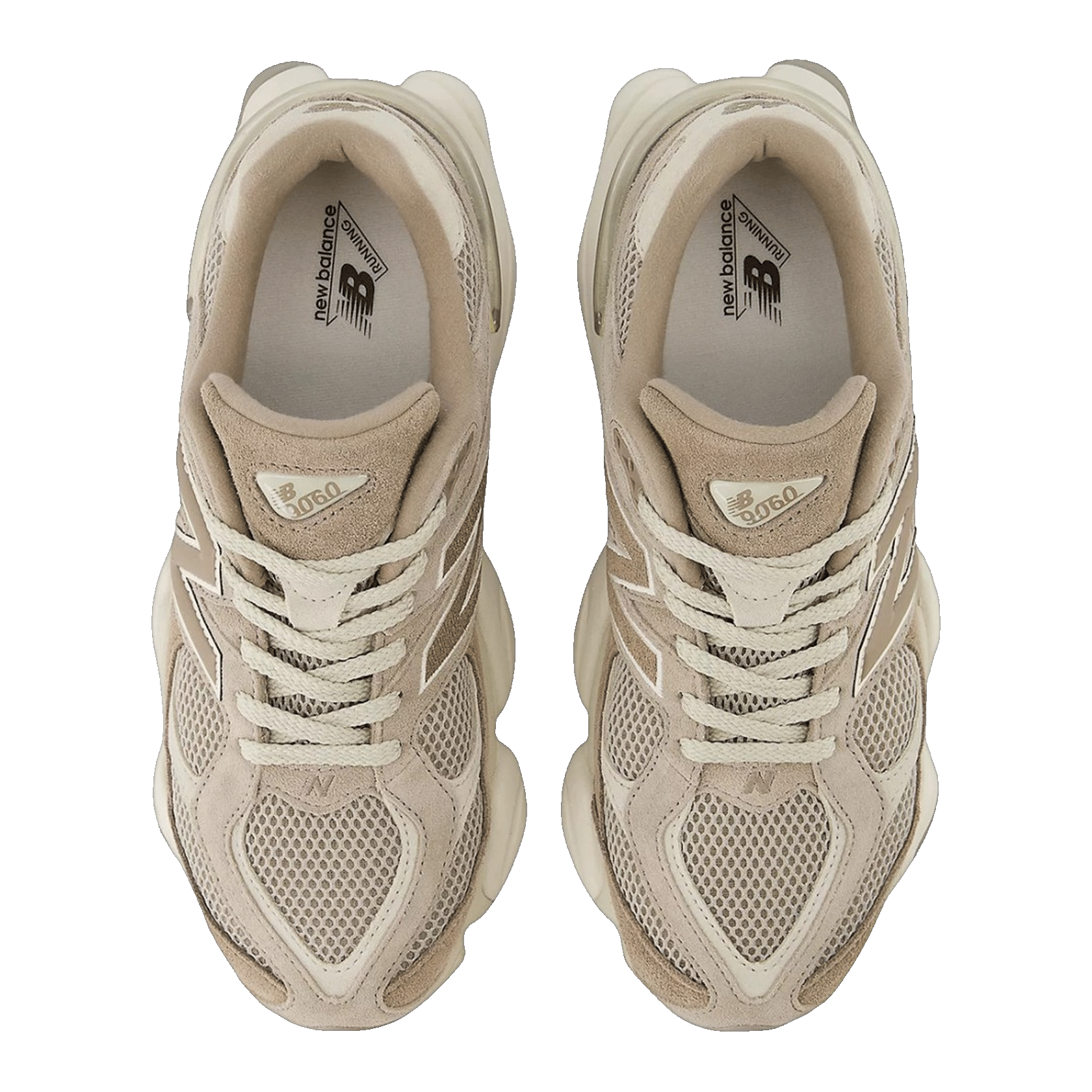 New Balance 9060 Arid Stone Mushroom Oben