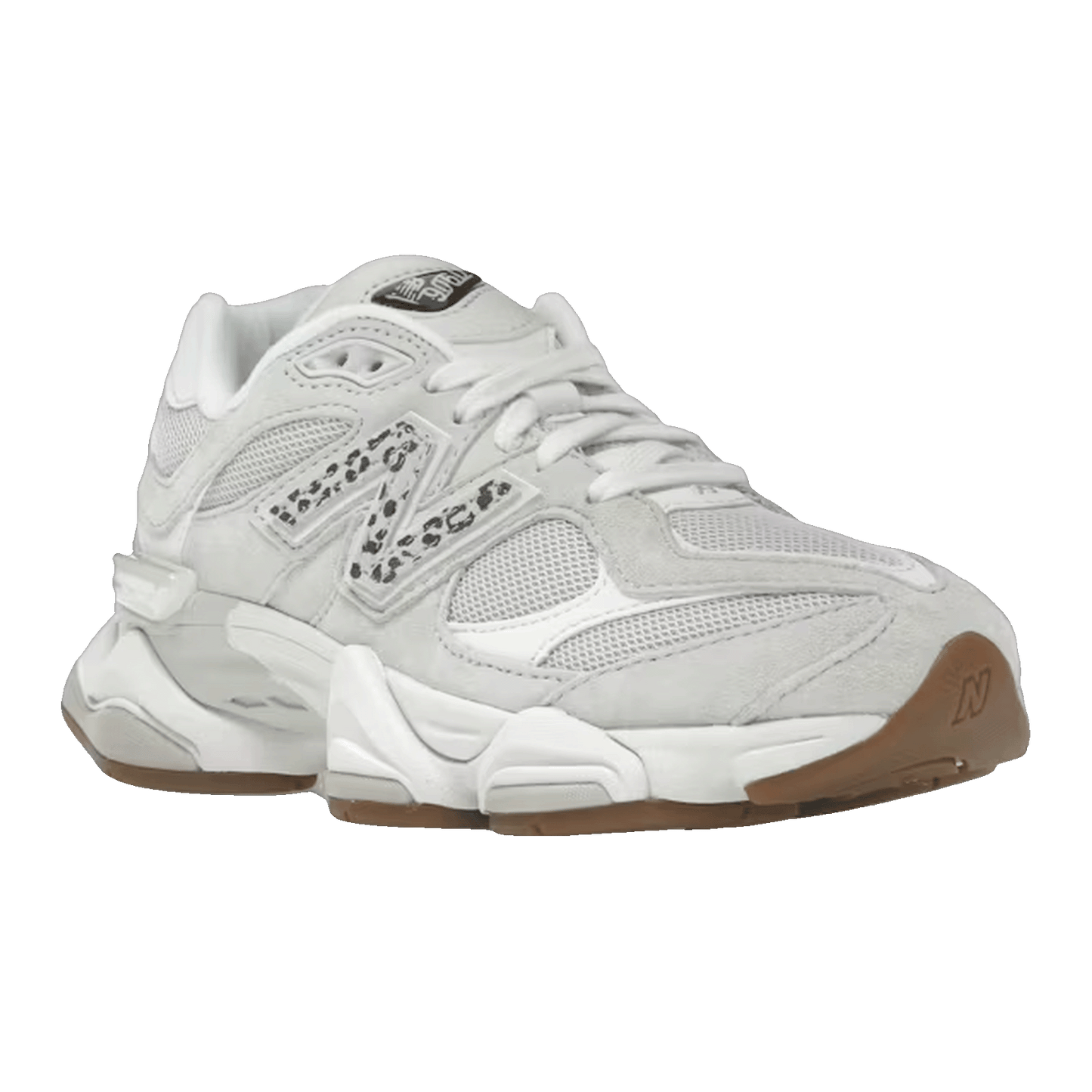 New Balance 9060 ASOS Exclusive Sea Salt Leopard Print Side