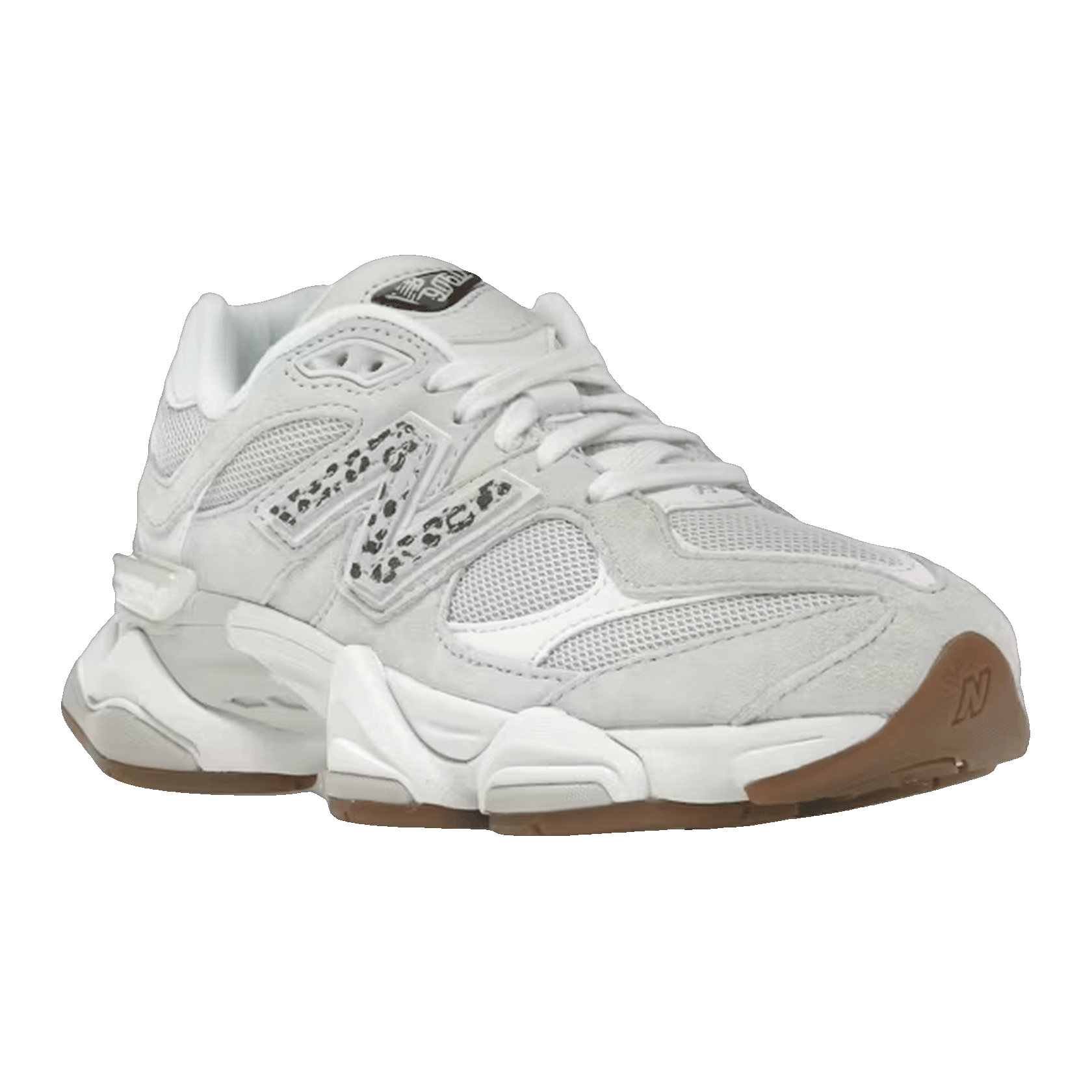 New Balance 9060 ASOS Exclusive Sea Salt Leopard Print Side