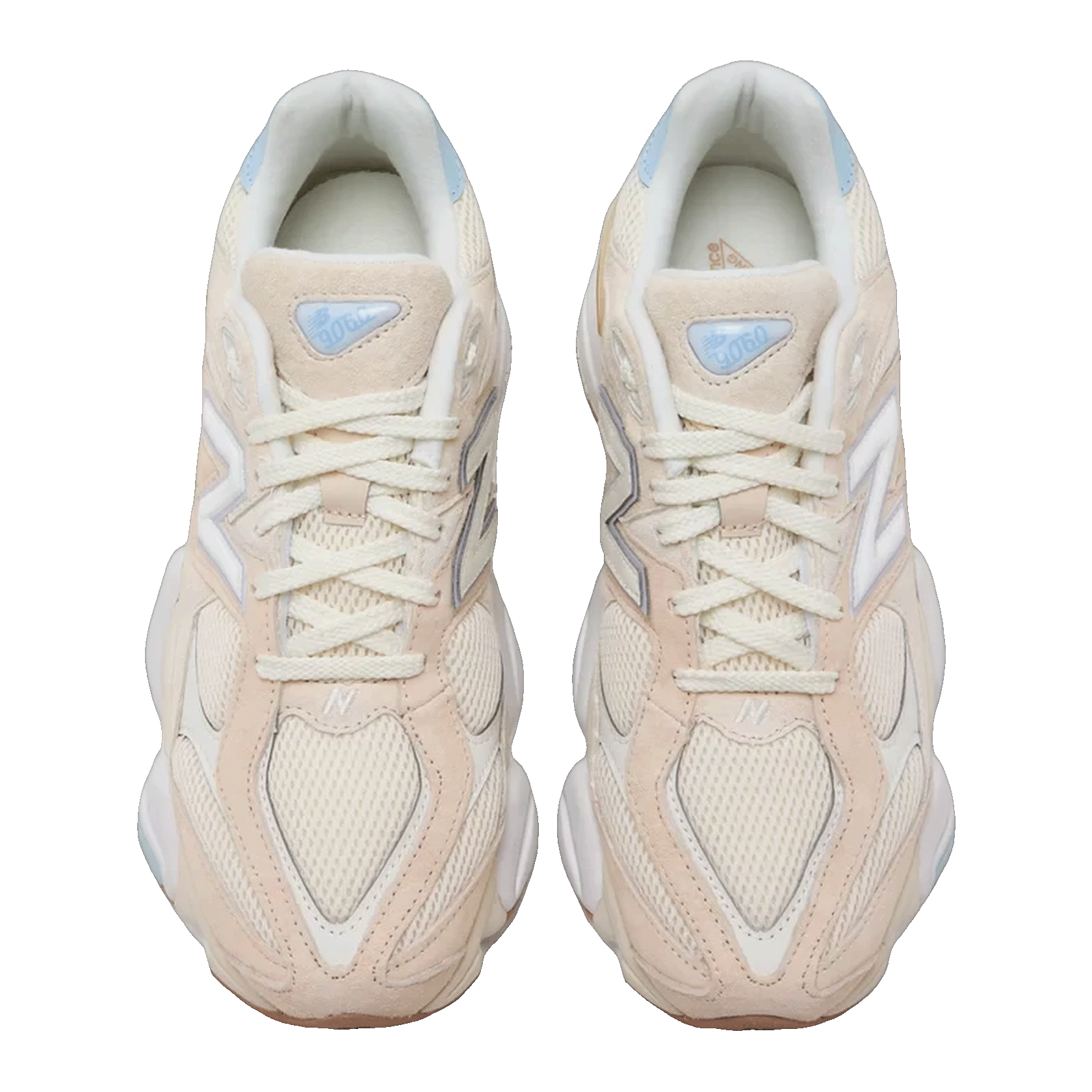 New Balance 9060 Bisque Frosted Glass Oben