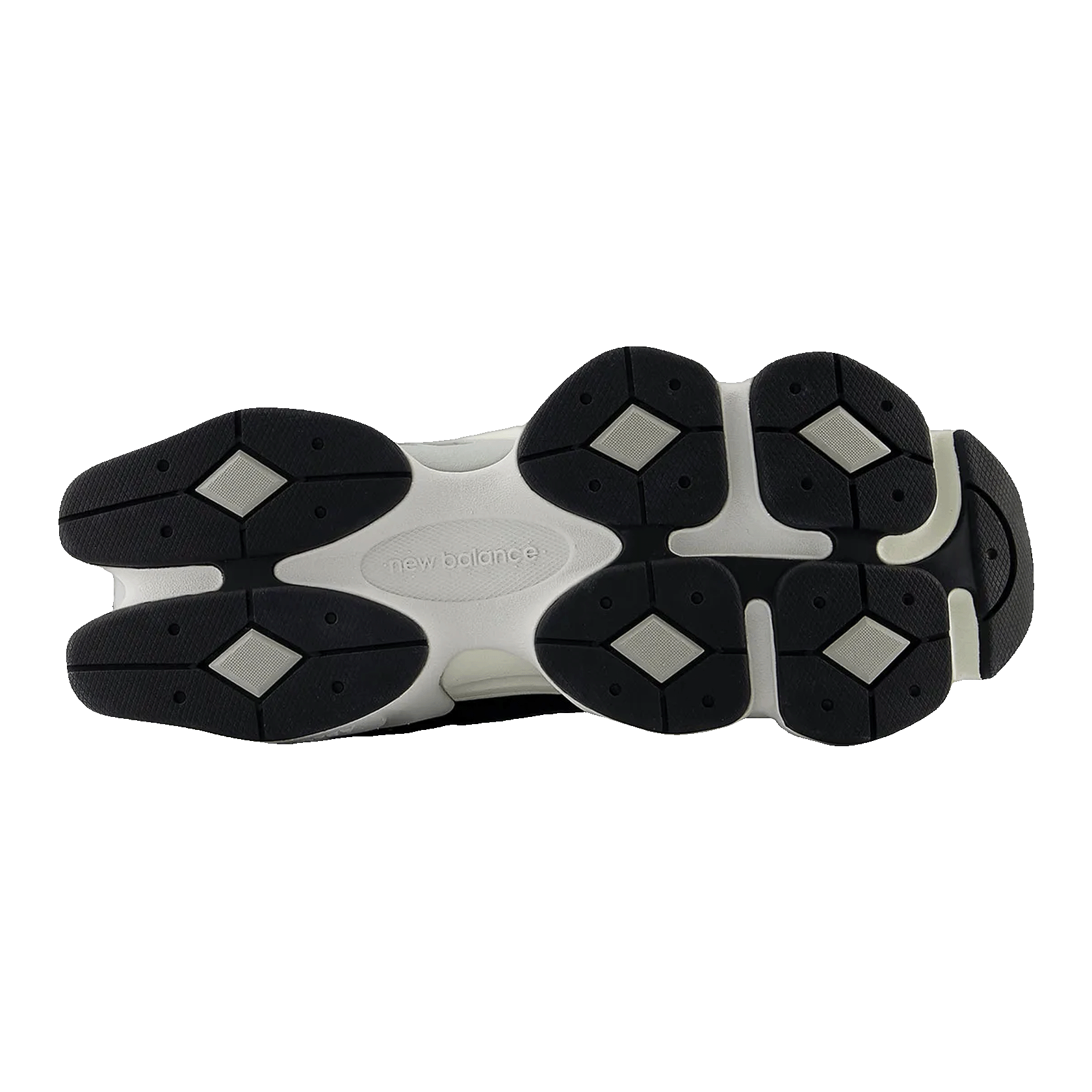 New Balance 9060 Black Concord White Sohle