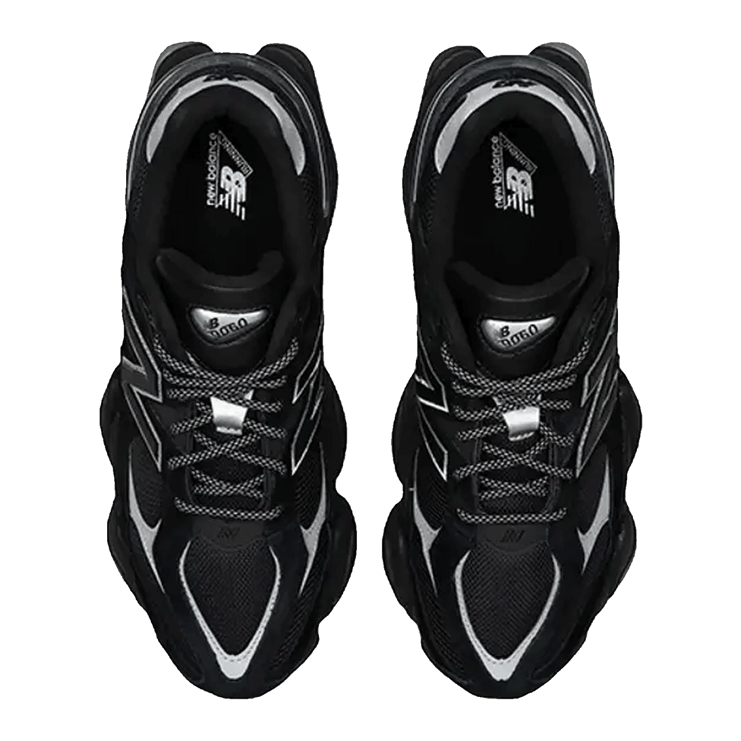 New Balance 9060 Black Reflective Oben