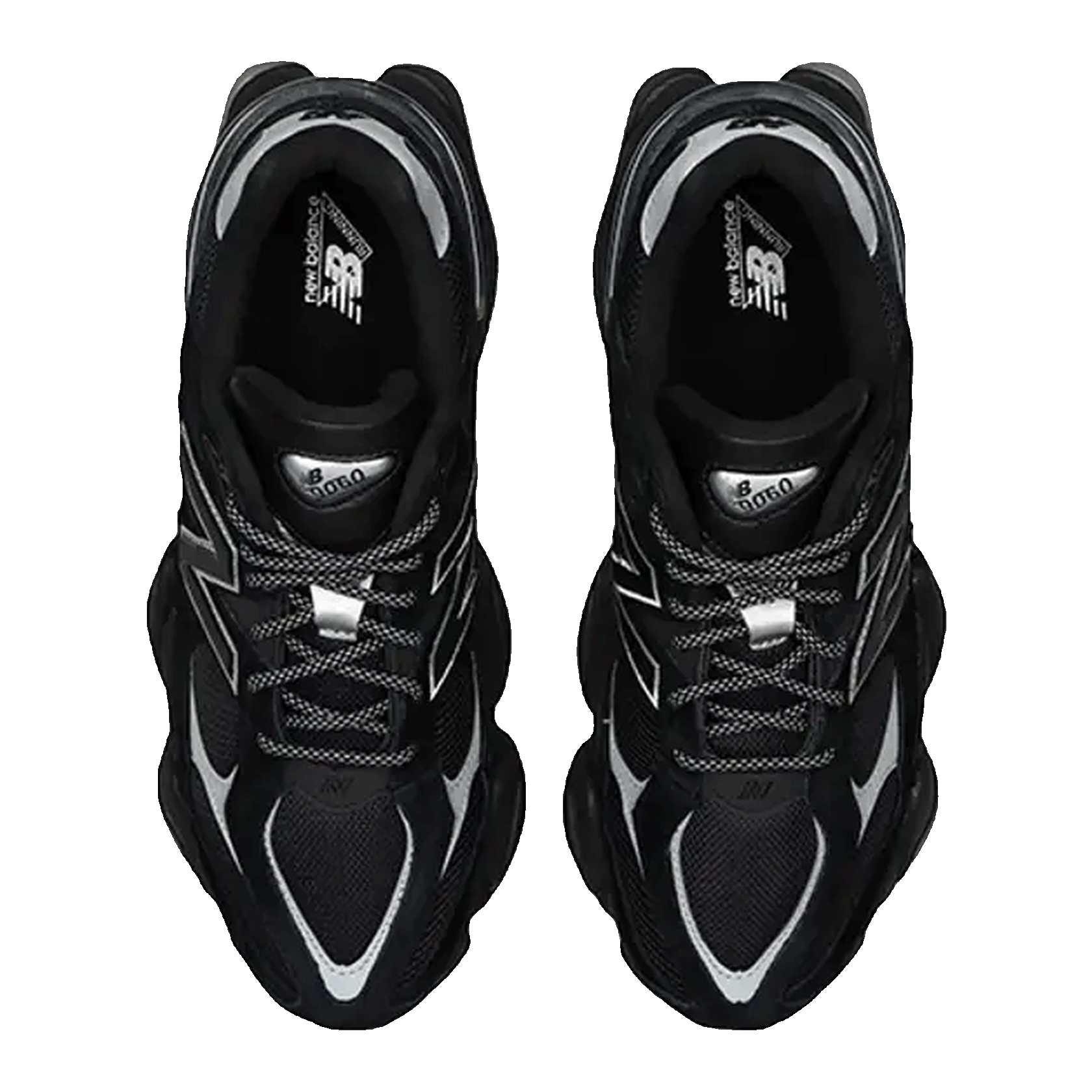 New Balance 9060 Black Reflective Oben
