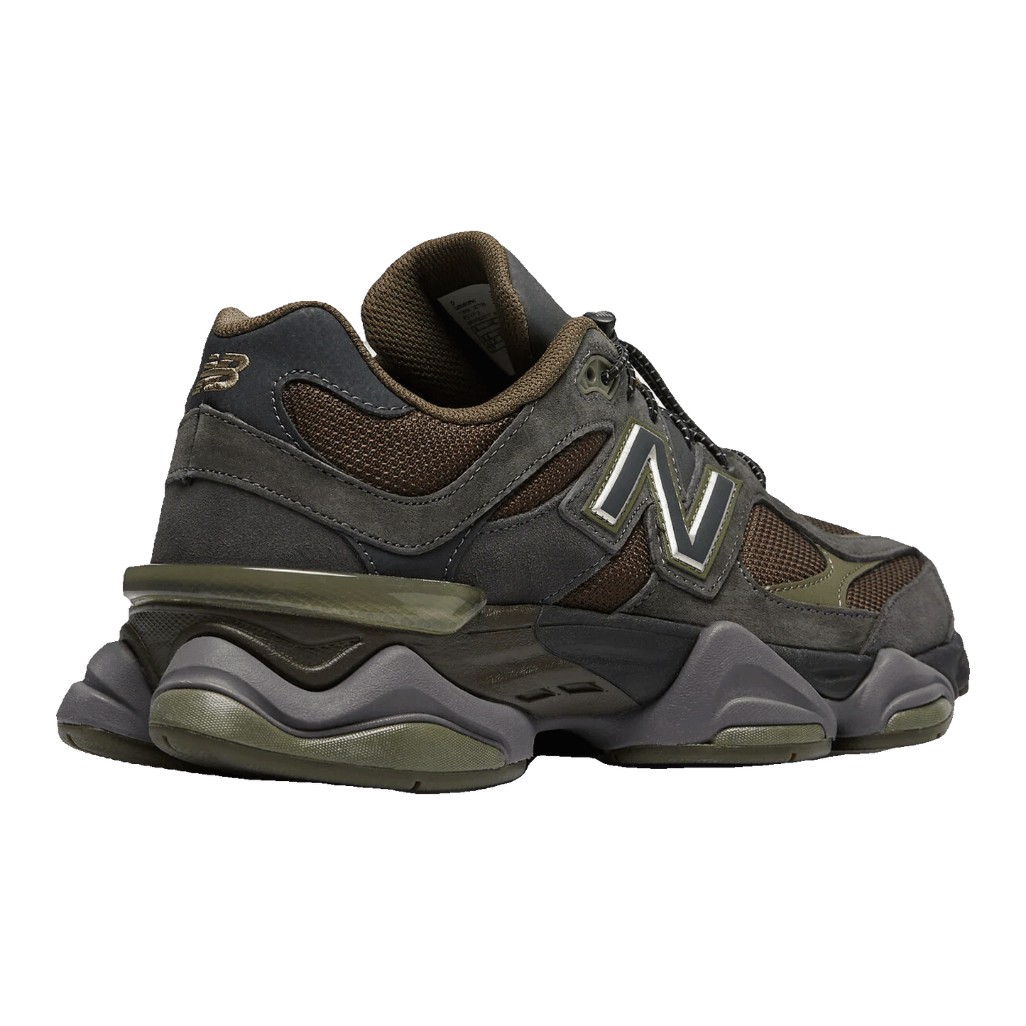New Balance 9060 Blacktop Dark Moss Back