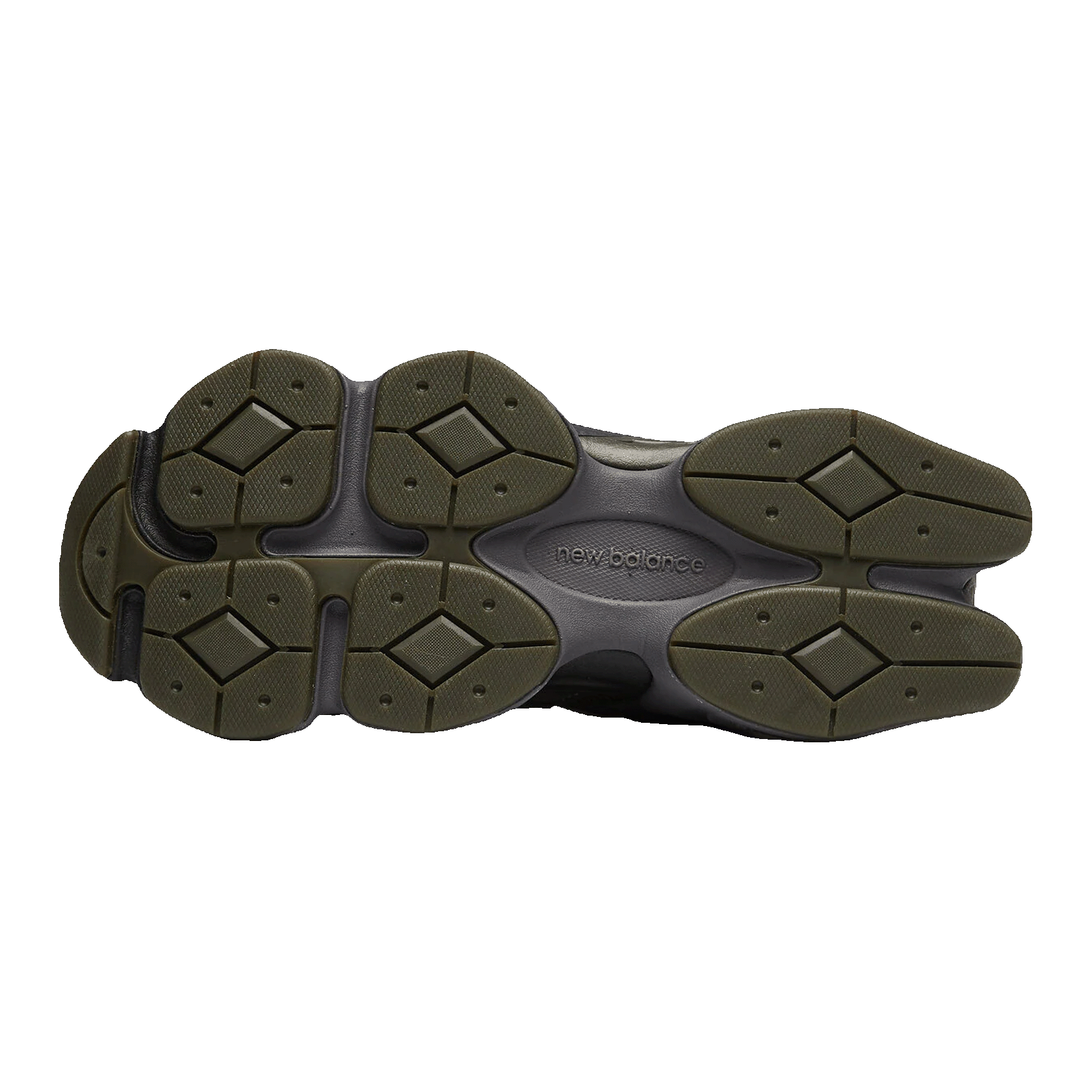 New Balance 9060 Blacktop Dark Moss Sohle