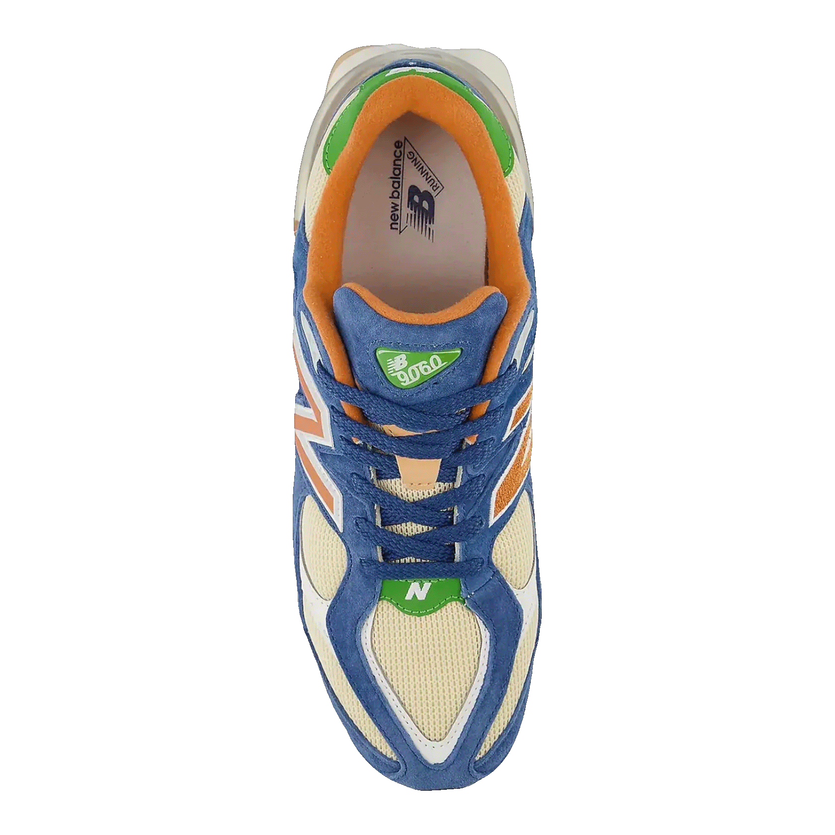 New Balance 9060 Blue Beige Oben