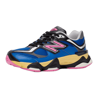 New Balance 9060 Blue Oasis Real Pink (GS) Side