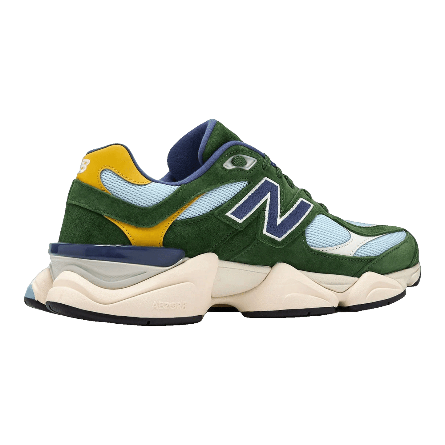 New Balance 9060 Dark Alpine Green Back