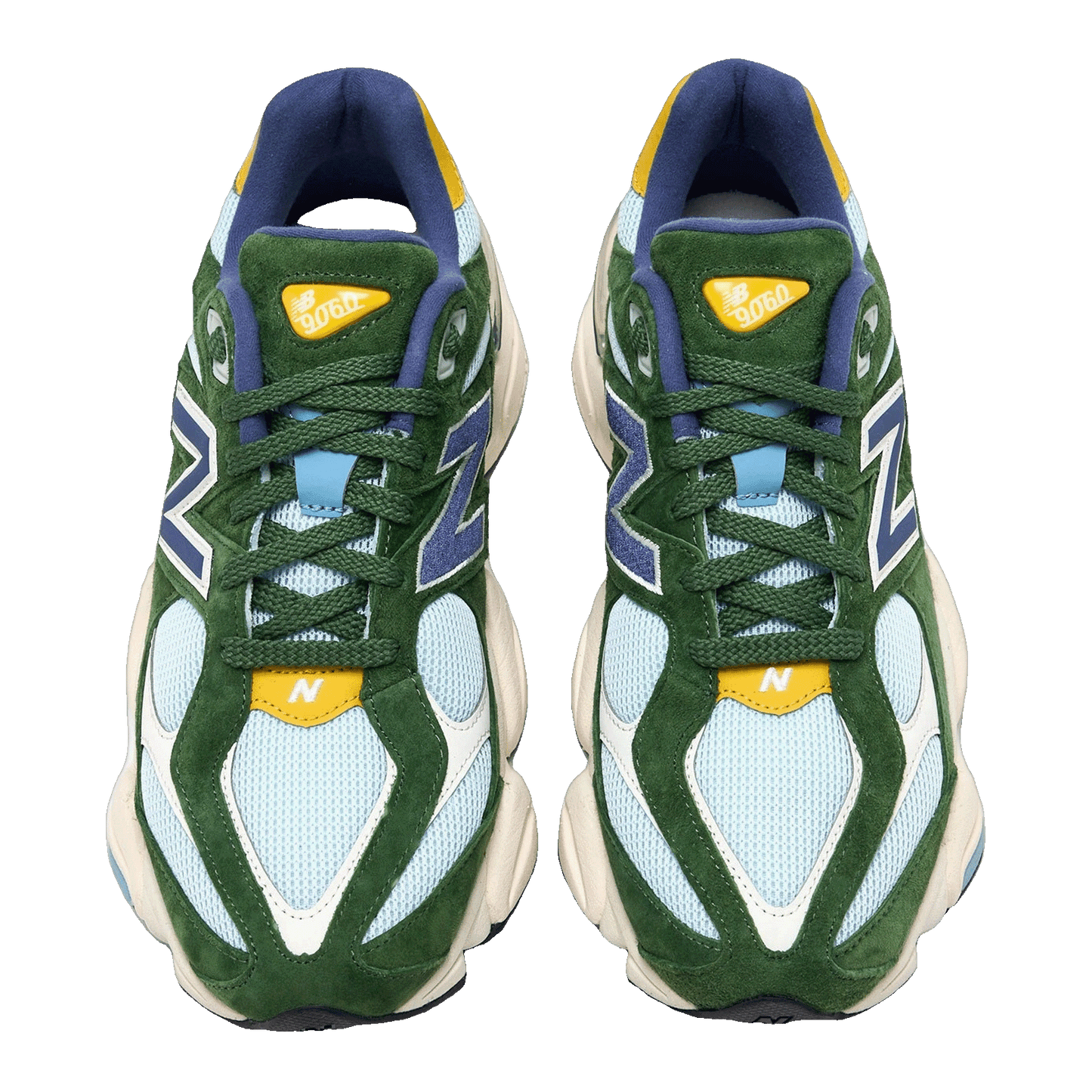 New Balance 9060 Dark Alpine Green Oben