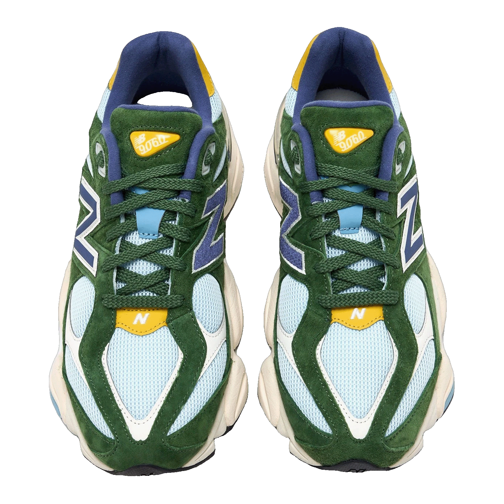 New Balance 9060 Dark Alpine Green Oben