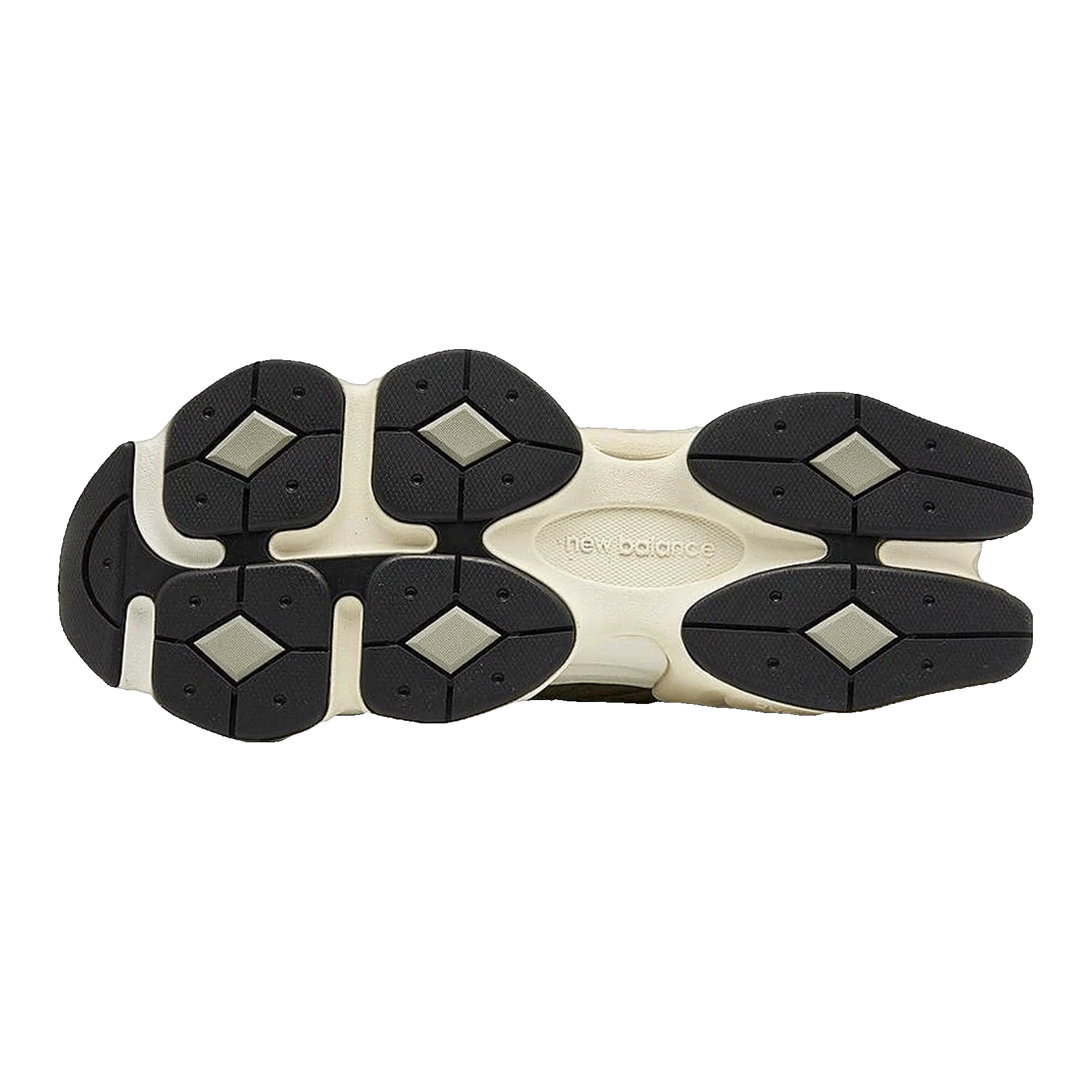 New Balance 9060 Dark Camo Sandstone Sohle