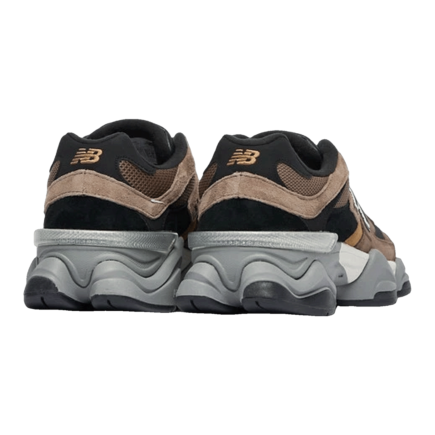 New Balance 9060 Dark Mushroom Back